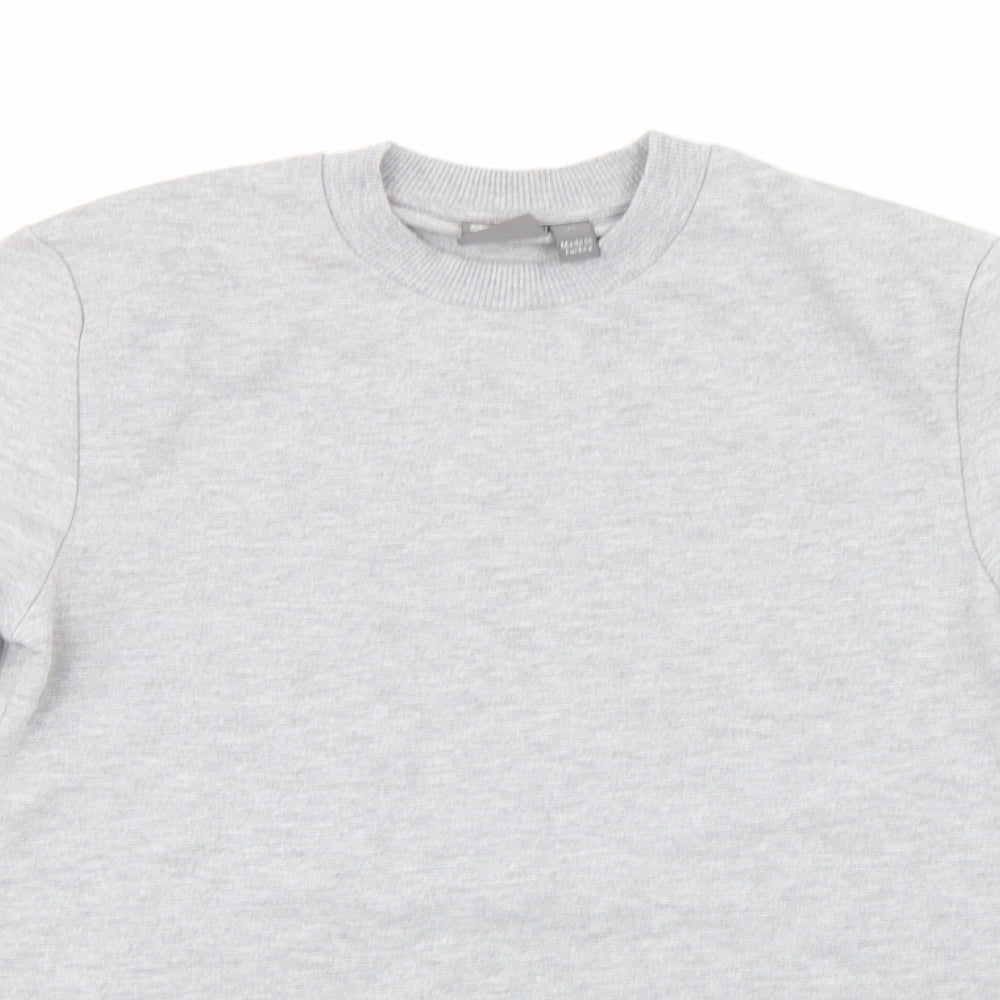 Mens UK Size XS ASOS Grey Pullover Sweatshirt