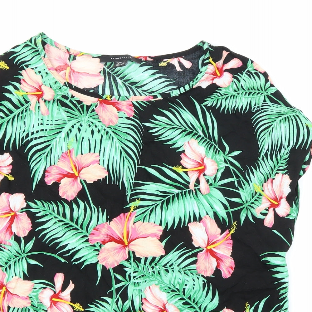 Womens UK Size 6 Atmosphere Black Basic Blouse