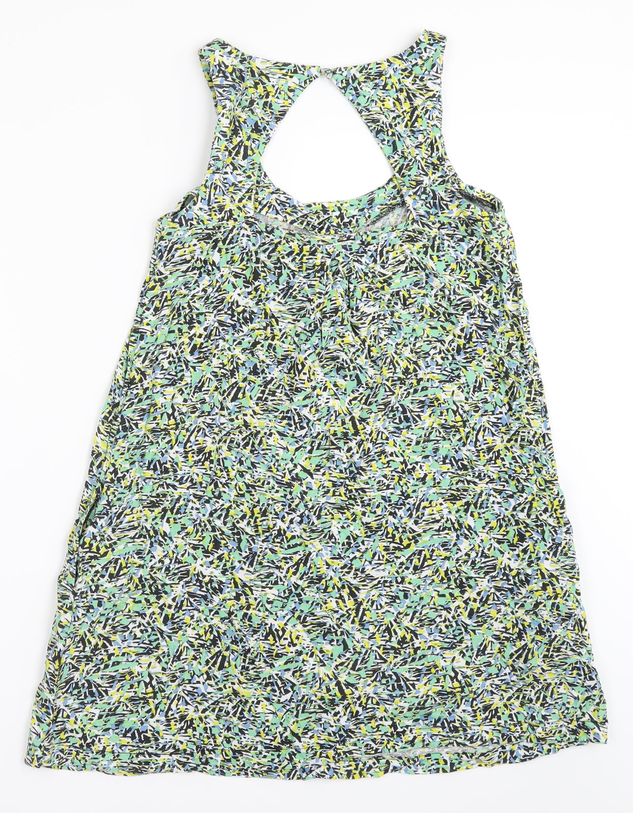 Womens UK Size 10 Warehouse Multicoloured Basic T-Shirt