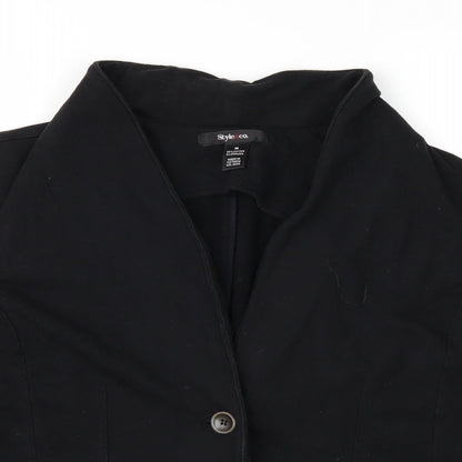 Style&co. Womens Black   Jacket  Size M