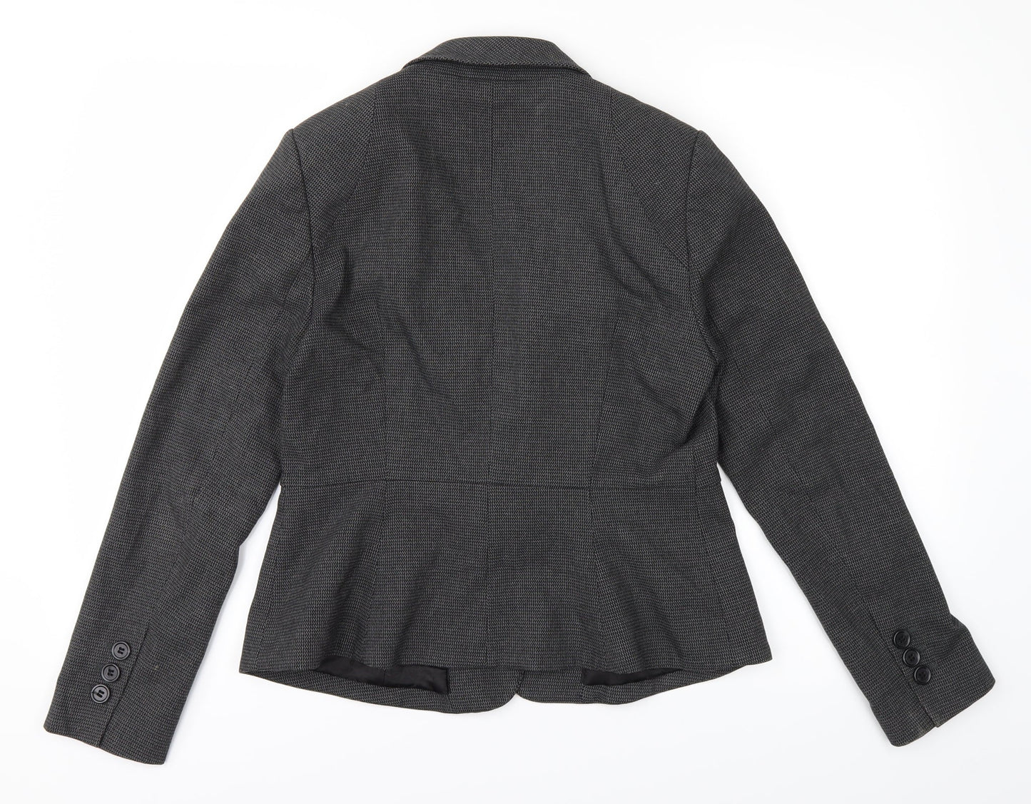 NEXT Womens Grey Check  Jacket Suit Jacket Size 10