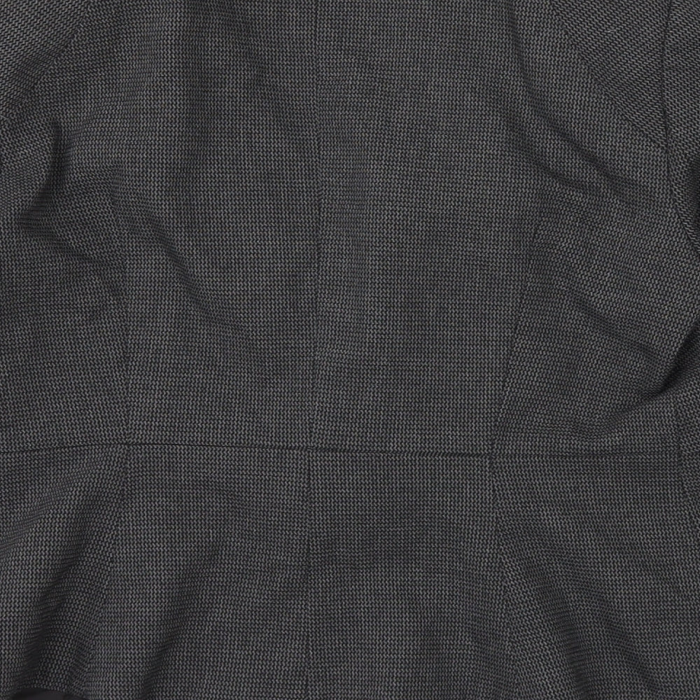 NEXT Womens Grey Check  Jacket Suit Jacket Size 10