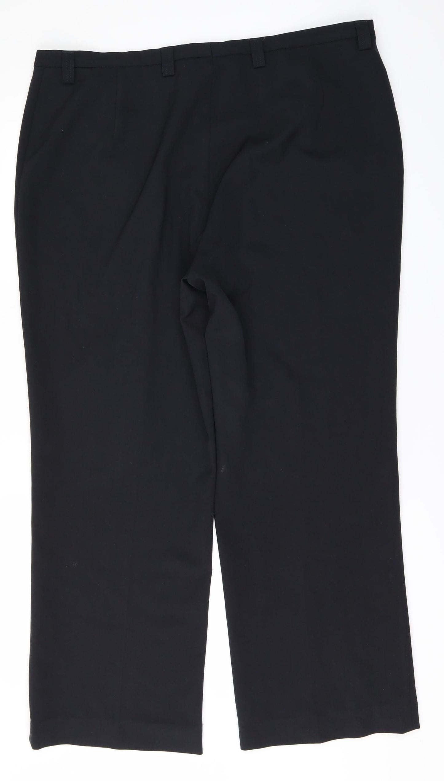 Wichele Mens Black   Trousers  Size 22 L26 in