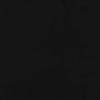 Boohoo Womens Black   Basic Blouse Size 14