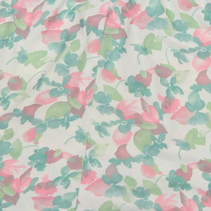 Preworn Womens Multicoloured Floral  A-Line Skirt