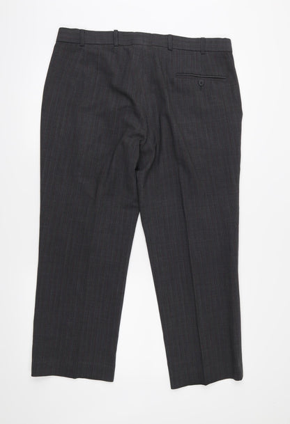 Limehaus Mens Grey   Trousers  Size 36 L26 in