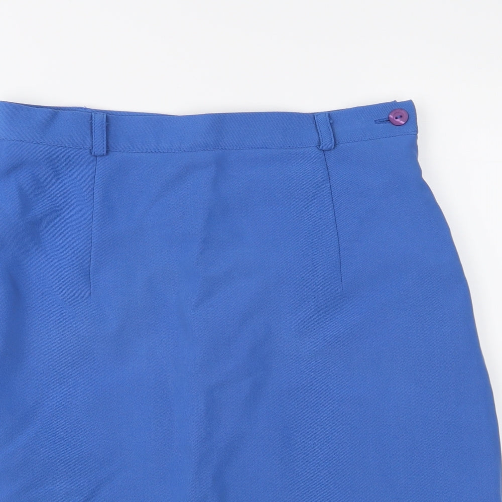 Kaliko Womens Blue   A-Line Skirt Size 12