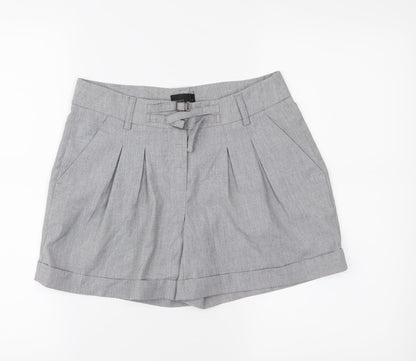 VERO MODA Womens Grey   Chino Shorts Size 6
