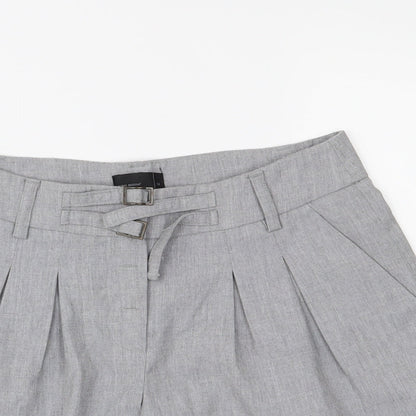 VERO MODA Womens Grey   Chino Shorts Size 6