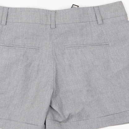 VERO MODA Womens Grey   Chino Shorts Size 6