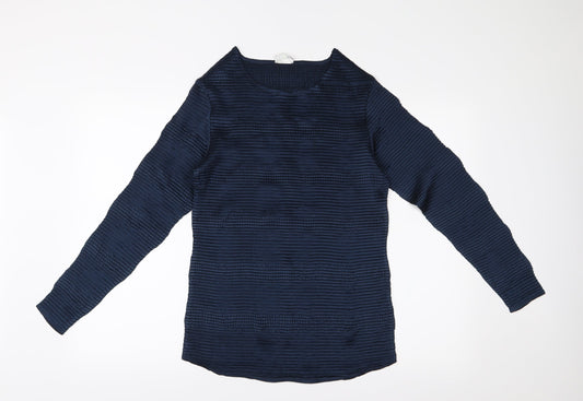 EAST Womens Blue   Basic T-Shirt Size S