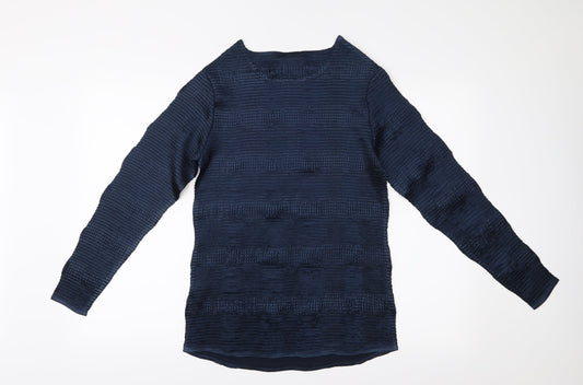 EAST Womens Blue   Basic T-Shirt Size S