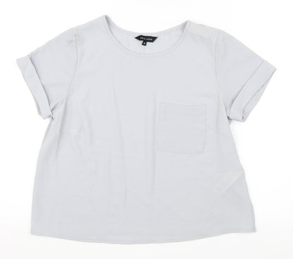 Newlook Womens Grey   Basic Blouse Size 12
