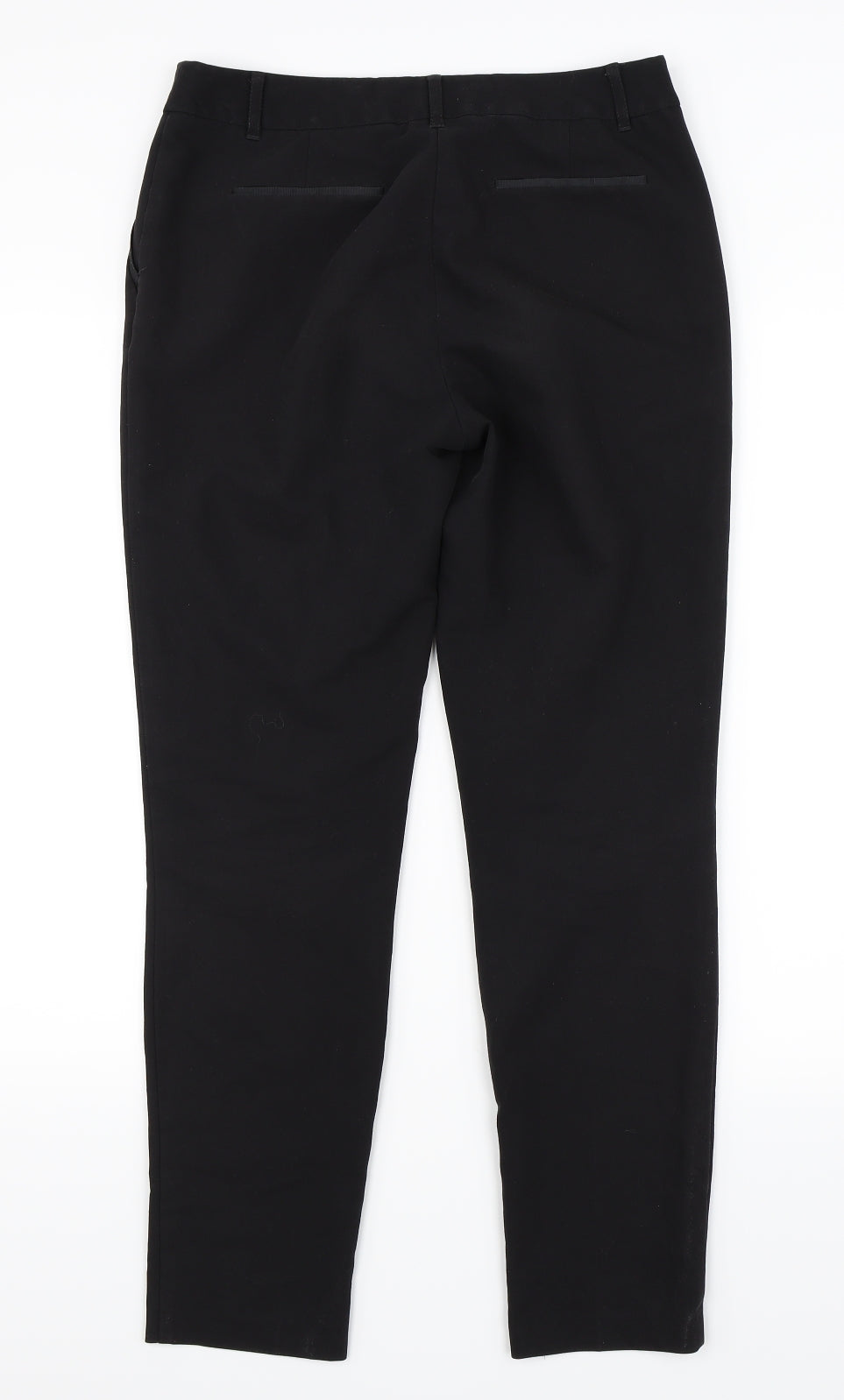 NEXT Womens Black   Trousers  Size 8 L27 in