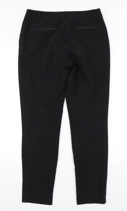 NEXT Womens Black   Trousers  Size 8 L27 in