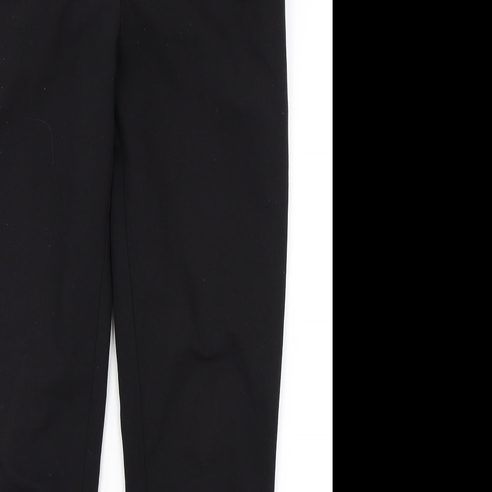NEXT Womens Black   Trousers  Size 8 L27 in