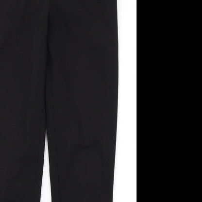 NEXT Womens Black   Trousers  Size 8 L27 in