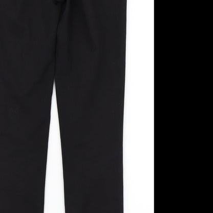 NEXT Womens Black   Trousers  Size 8 L27 in