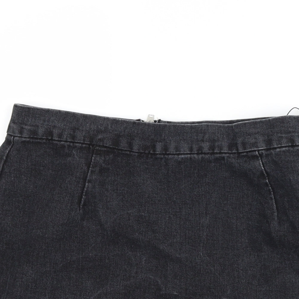 Womens UK Size 10 denim co A-Line Denim Skirt