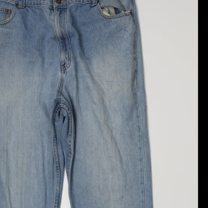 Cherokee Womens Blue  Denim Straight Jeans Size 42 L28 in