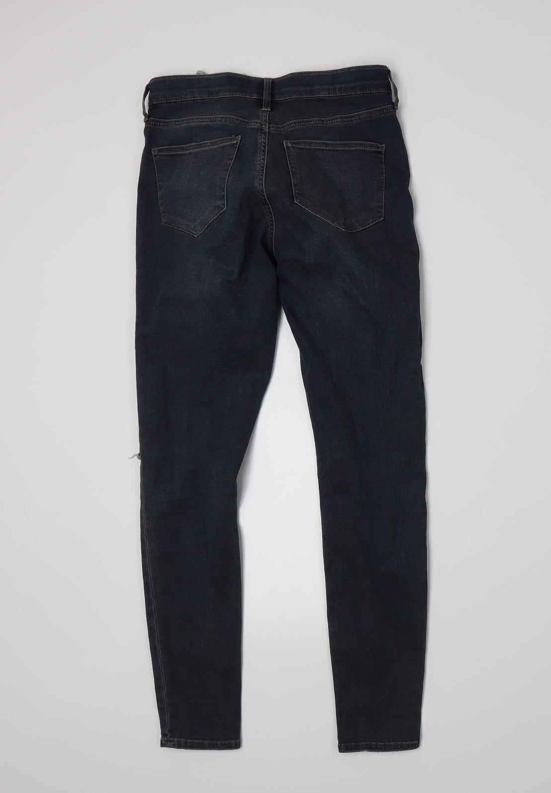 Topshop Womens Blue  Denim Skinny Jeans Size 26 L28 in