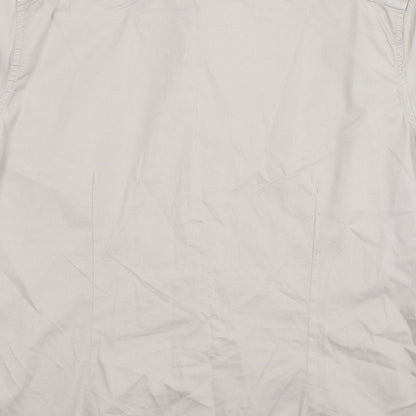 ASOS Mens Grey    Button-Up Size 2XL  - stone