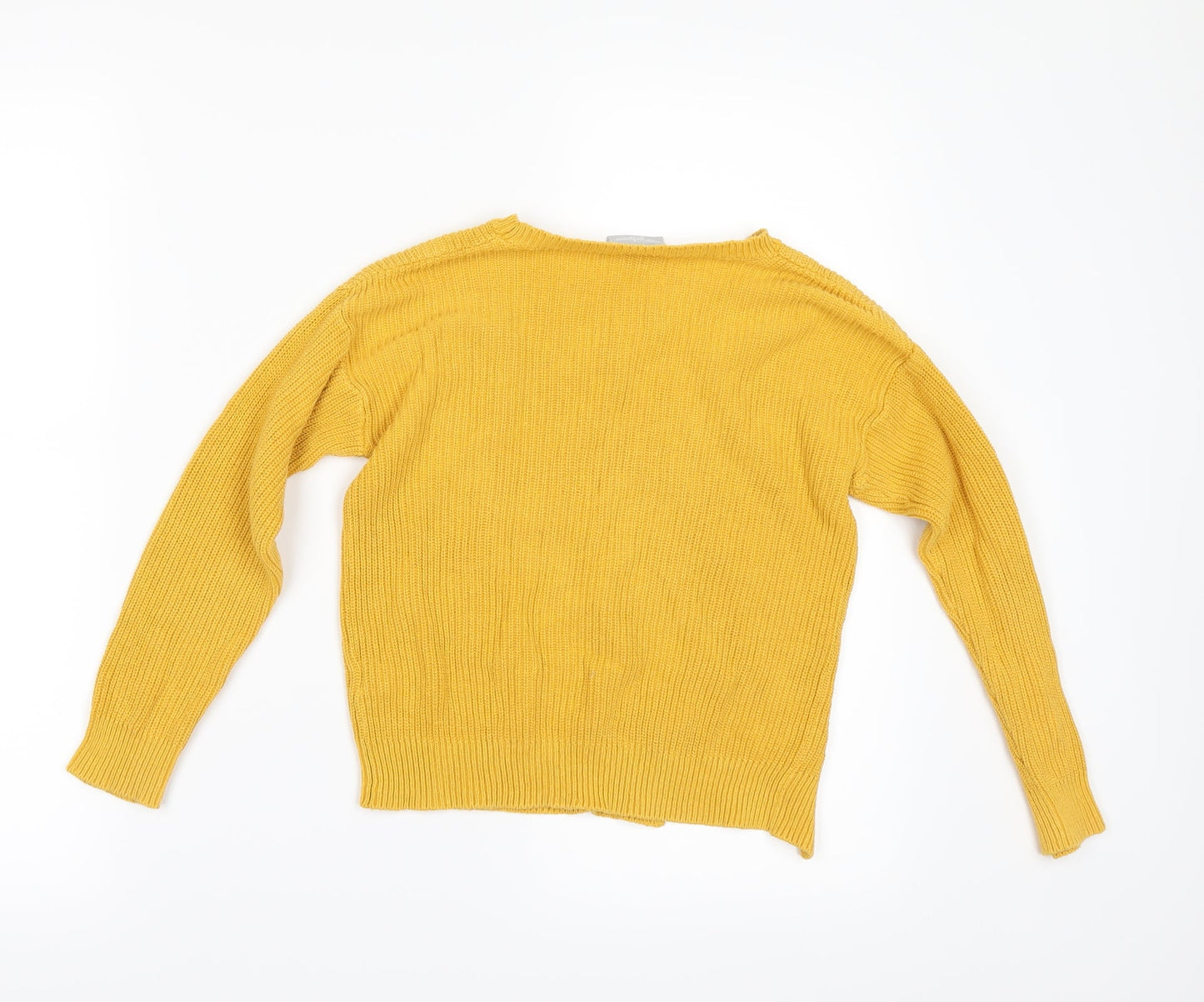 Matalan Girls Yellow   Shrug Jumper Size 8 Years