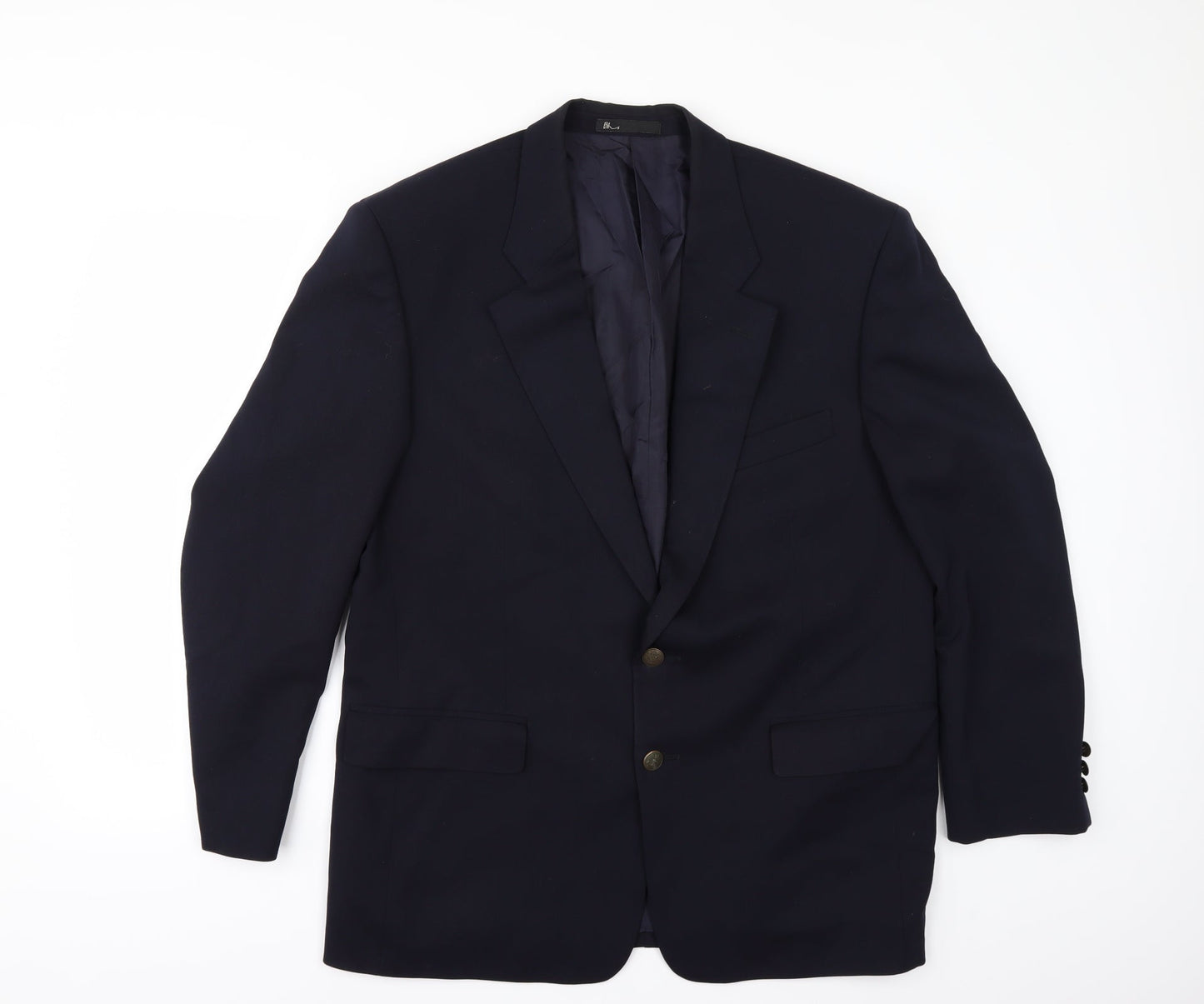 Mens UK Size 42 BHS Regular Blue Suit Jacket