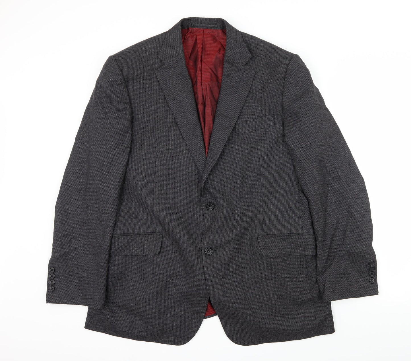 Mens UK Size M Marks and Spencer Regular Grey Suit Jacket