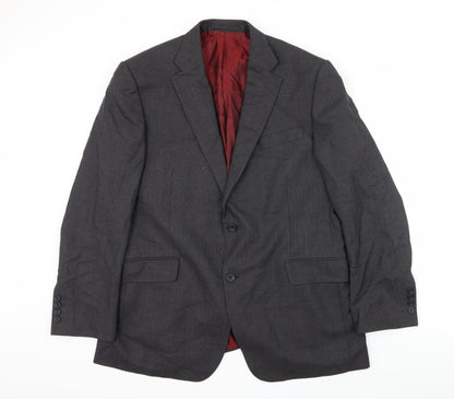 Mens UK Size M Marks and Spencer Regular Grey Suit Jacket