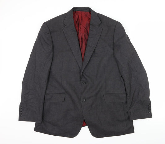 Mens UK Size M Marks and Spencer Regular Grey Suit Jacket