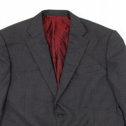 Mens UK Size M Marks and Spencer Regular Grey Suit Jacket