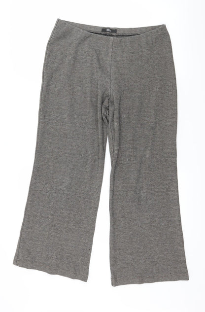 Womens UK Size 32 Marks and Spencer Regular Fit  Brown Trousers