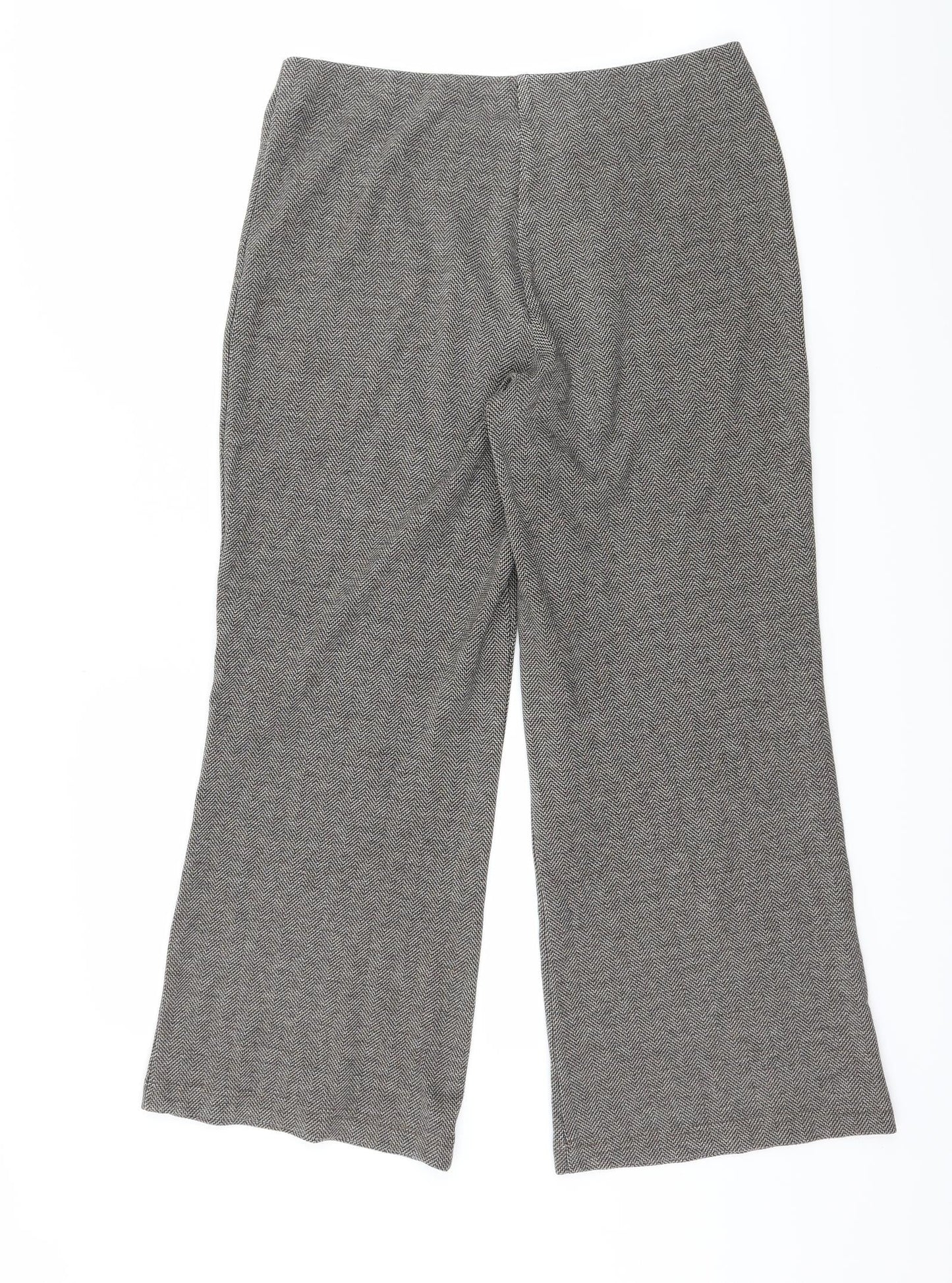 Womens UK Size 32 Marks and Spencer Regular Fit  Brown Trousers