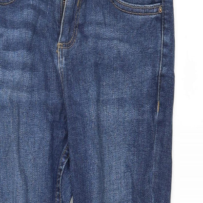 Dorothy Perkins Womens Black  Denim Skinny Jeans Size 6 L26 in