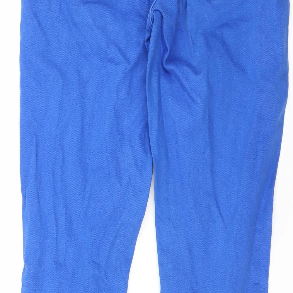 Topshop Womens Blue  Denim Skinny Jeans Size 30 L30 in