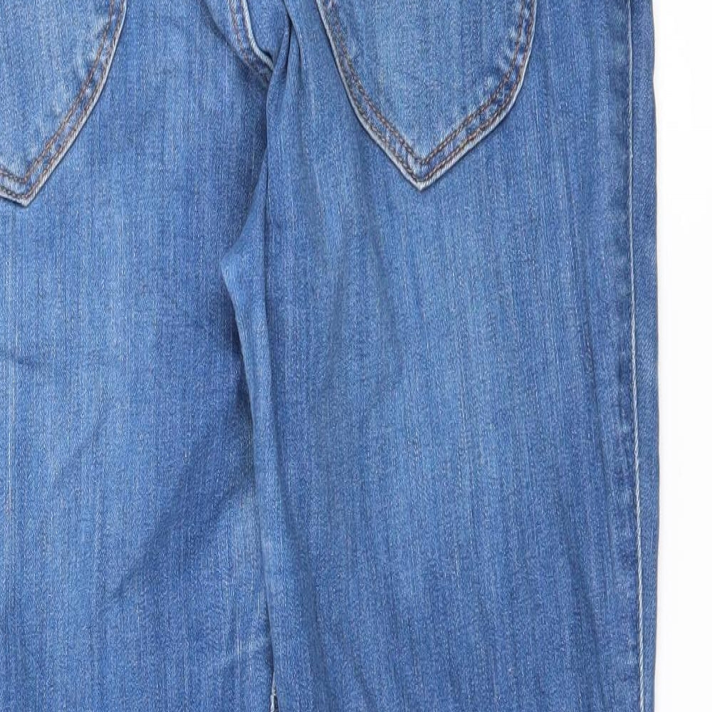Lee Womens Blue  Denim Skinny Jeans Size 34 L28 in