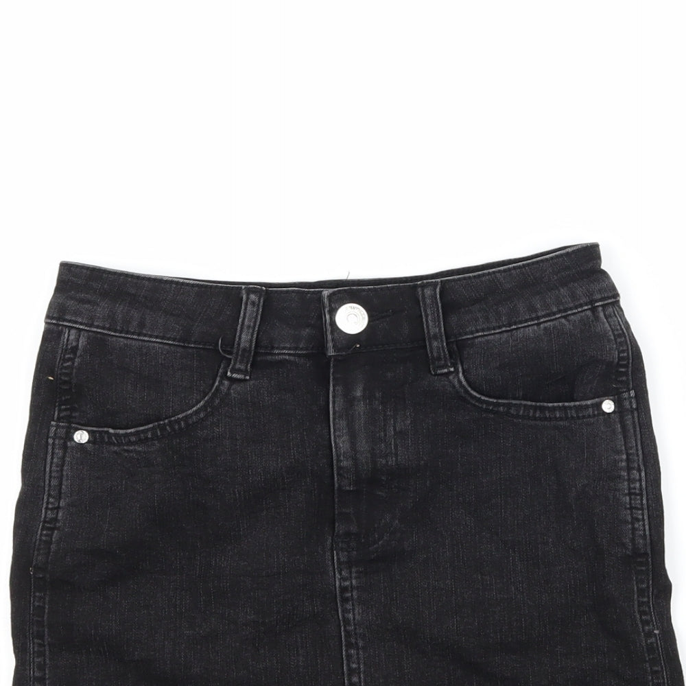 Womens UK Size 6 Denim & Co. A-Line Denim Skirt