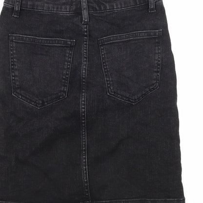 Womens UK Size 6 Denim & Co. A-Line Denim Skirt