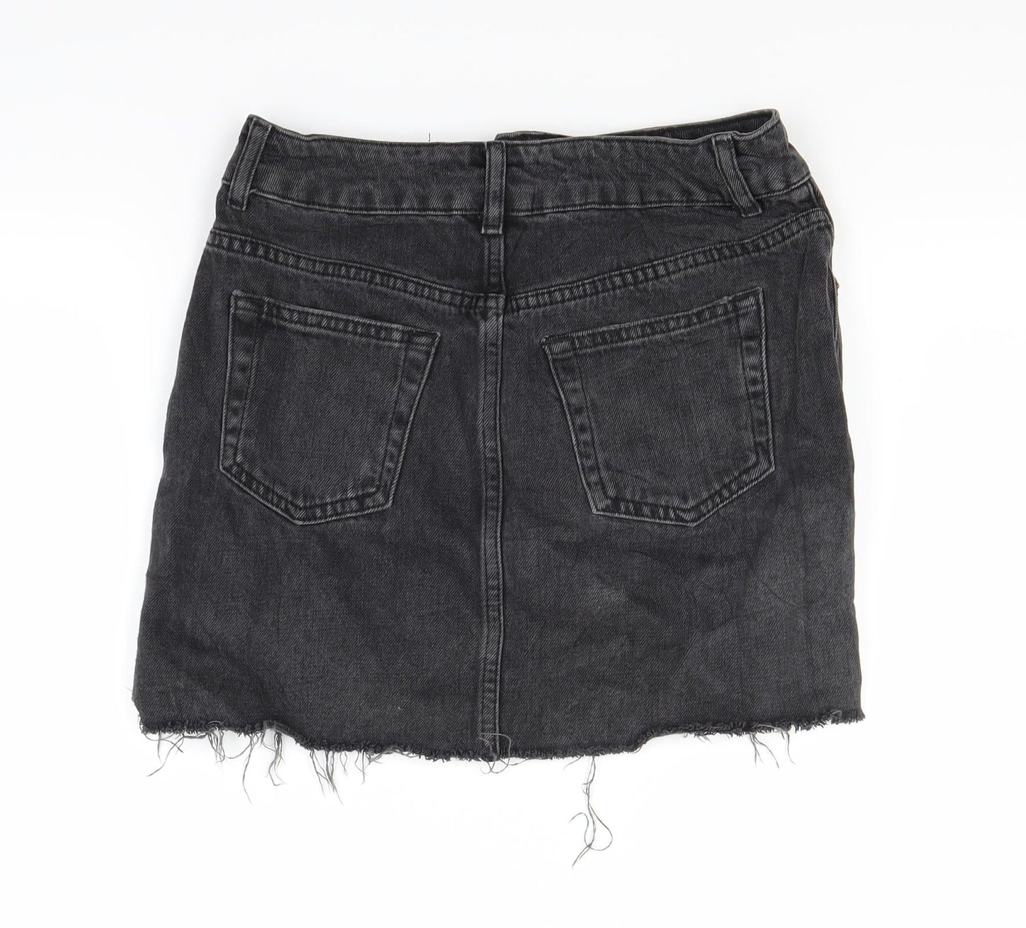 Womens UK Size 8 Topshop Maxi Denim Skirt