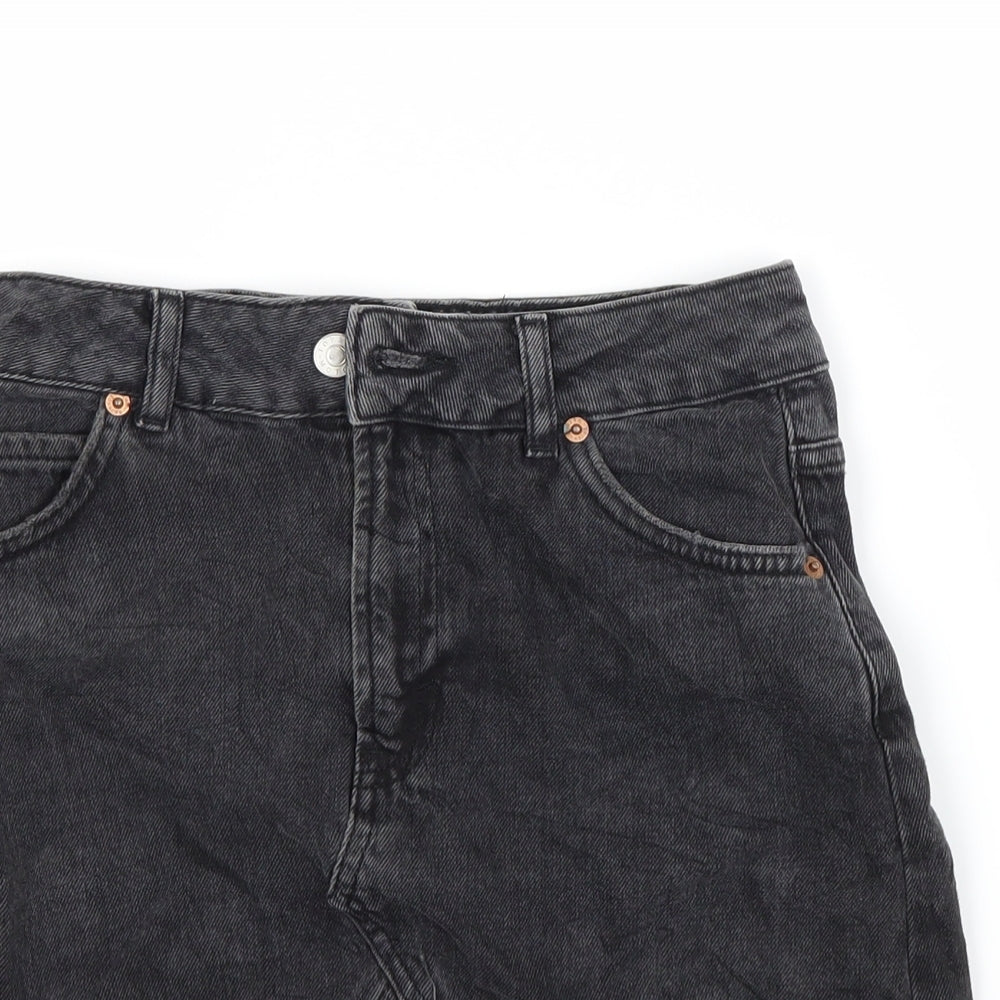 Womens UK Size 8 Topshop Maxi Denim Skirt