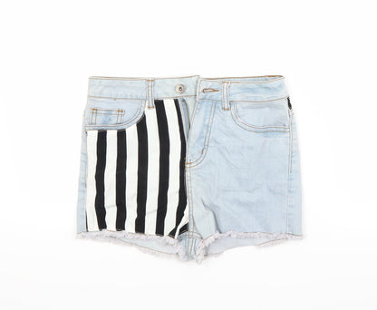 Womens UK Size 8 Preworn Regular Fit Cut-Off Shorts