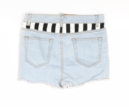 Womens UK Size 8 Preworn Regular Fit Cut-Off Shorts