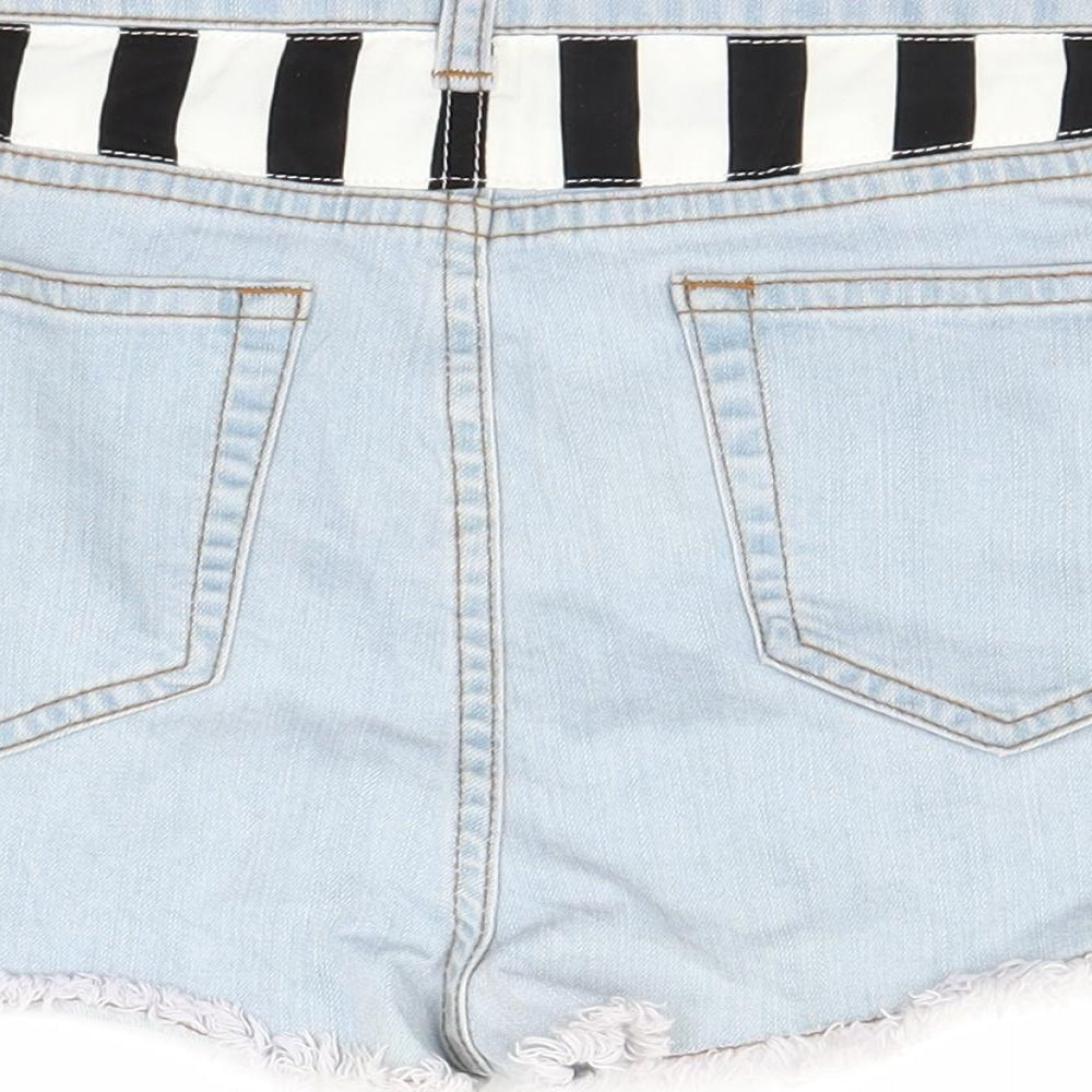 Womens UK Size 8 Preworn Regular Fit Cut-Off Shorts