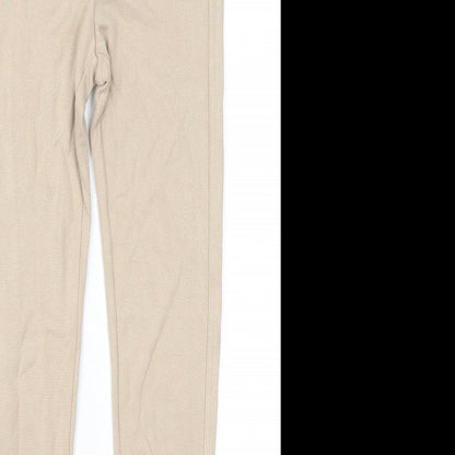 H&M Girls Beige   Sweatpants Trousers Size 11-12 Years