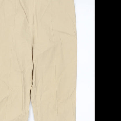 Debenhams Womens Beige   Trousers  Size 12 L25 in