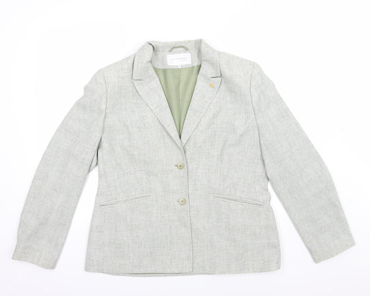 Autonomy Womens Green   Jacket Suit Jacket Size 16