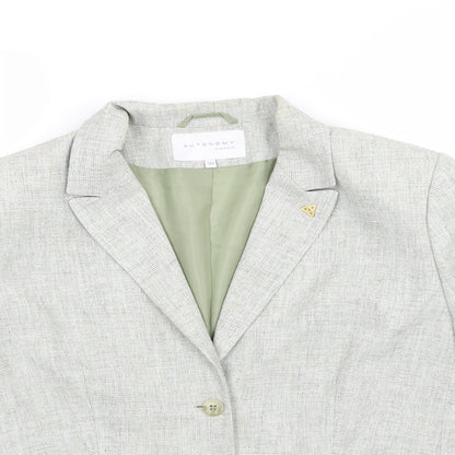 Autonomy Womens Green   Jacket Suit Jacket Size 16