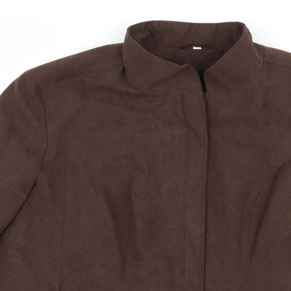 Klass Womens Brown   Jacket Coat Size 18