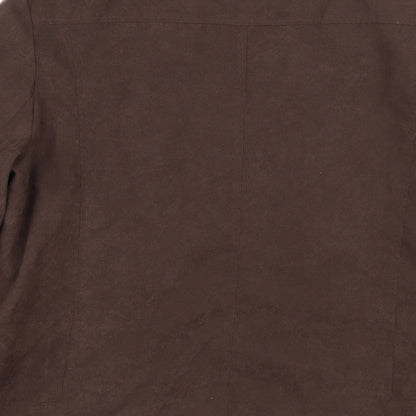 Klass Womens Brown   Jacket Coat Size 18